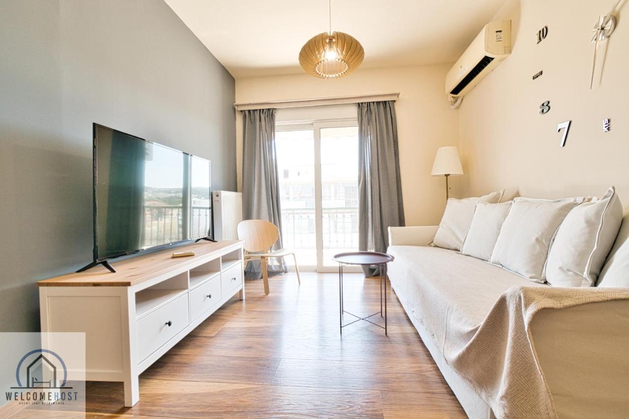 Bright & Restful! Apartment เอเธนส์ ภายนอก รูปภาพ